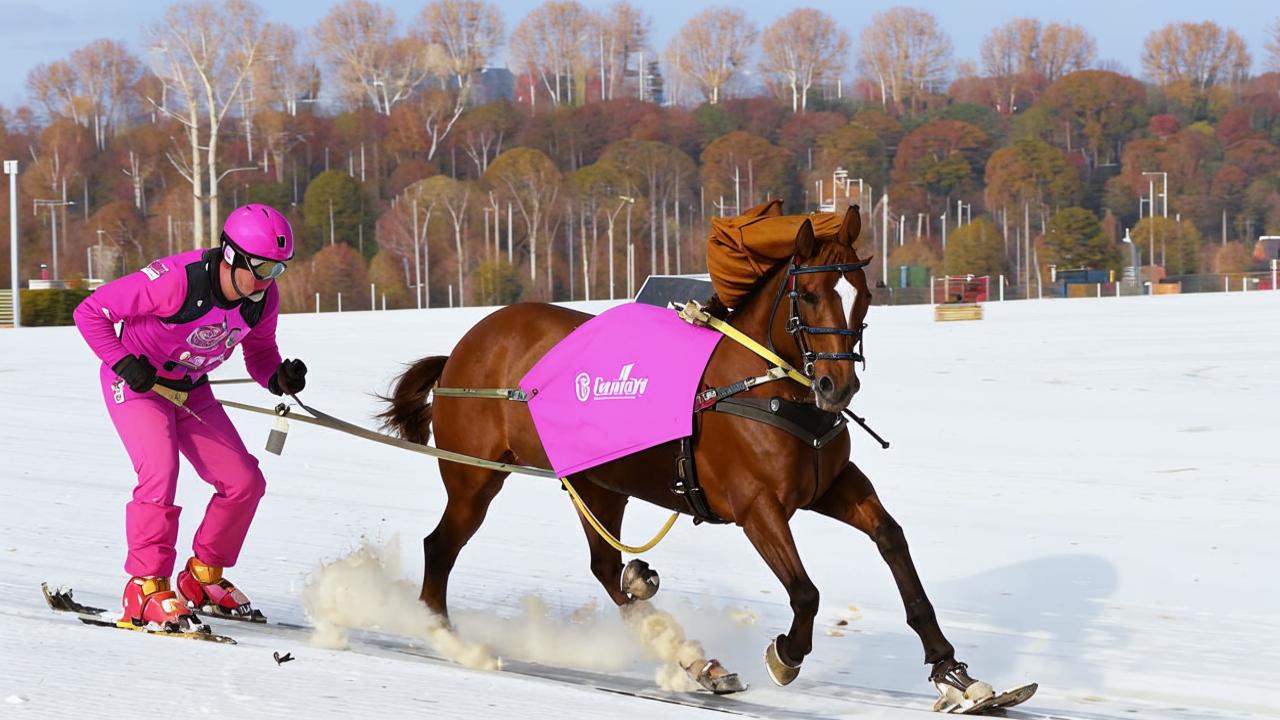 Winter entertainment of different nations