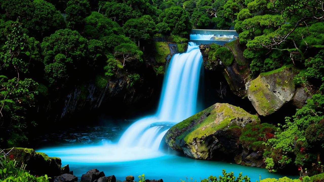 Kivach waterfall