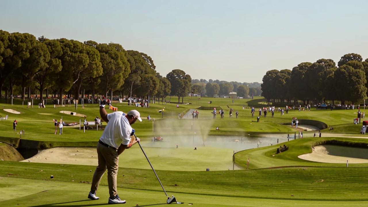 Donald Trump opens a golf course in Scotland, 2012