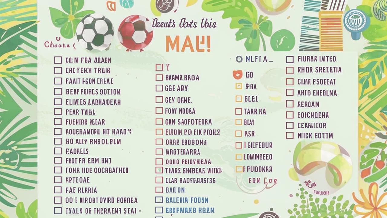 Checklist of active May holidays