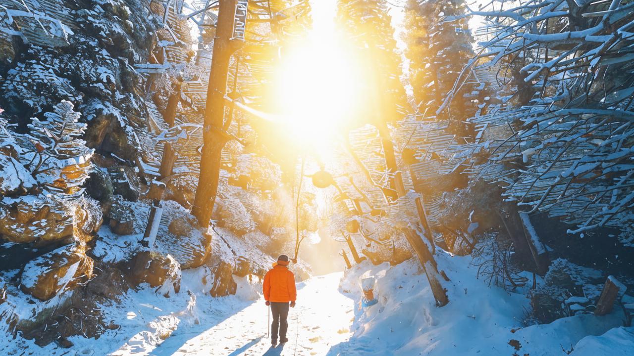 Winter camping