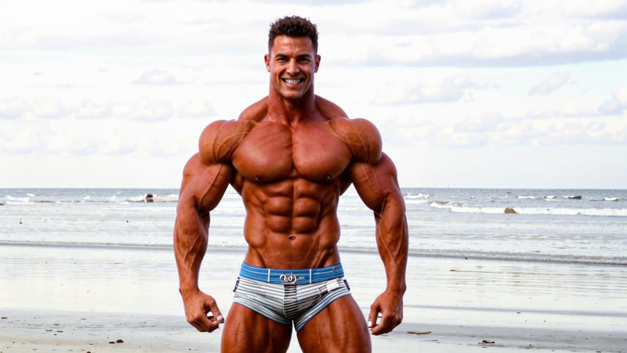 How does 90's bodybuilding star Shawn Ray look like?