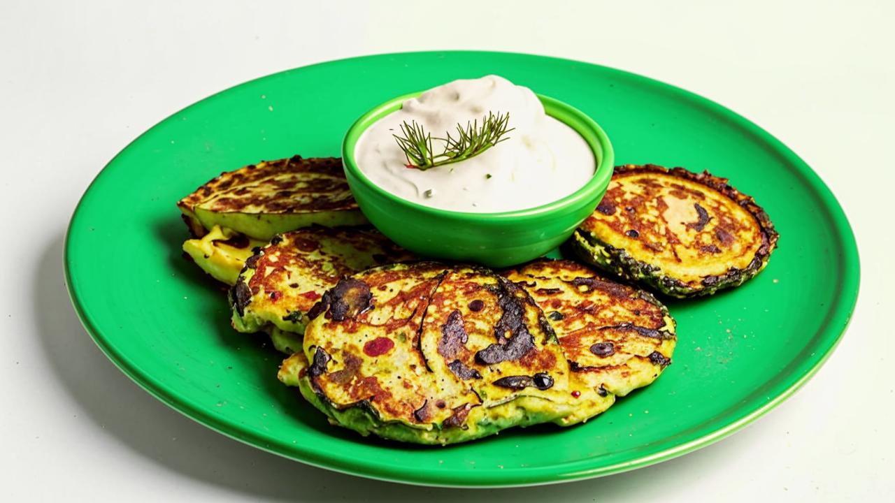 How do you make zucchini fritters?