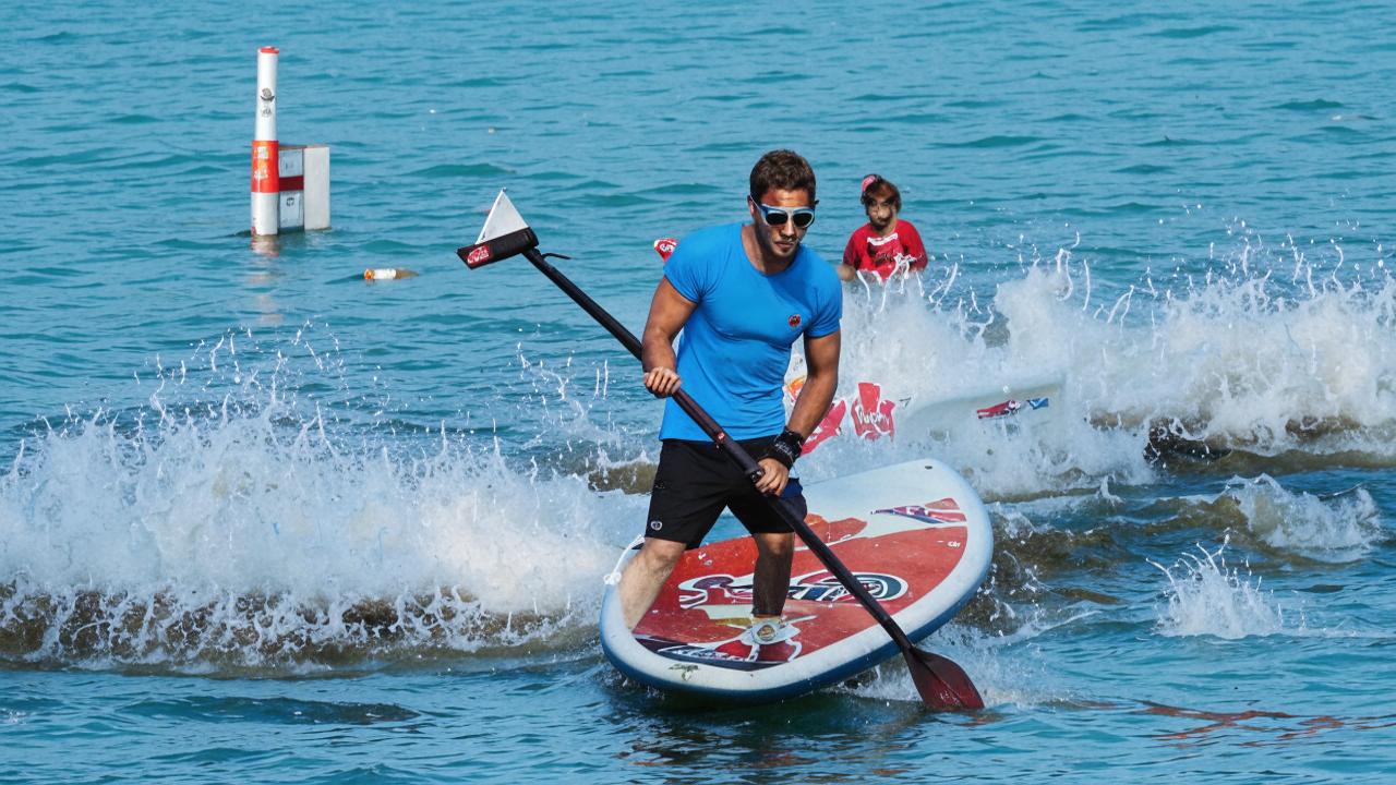 Artyom Izmailov - winner of the race in the men's event