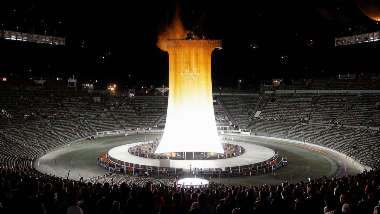 Olympic flame