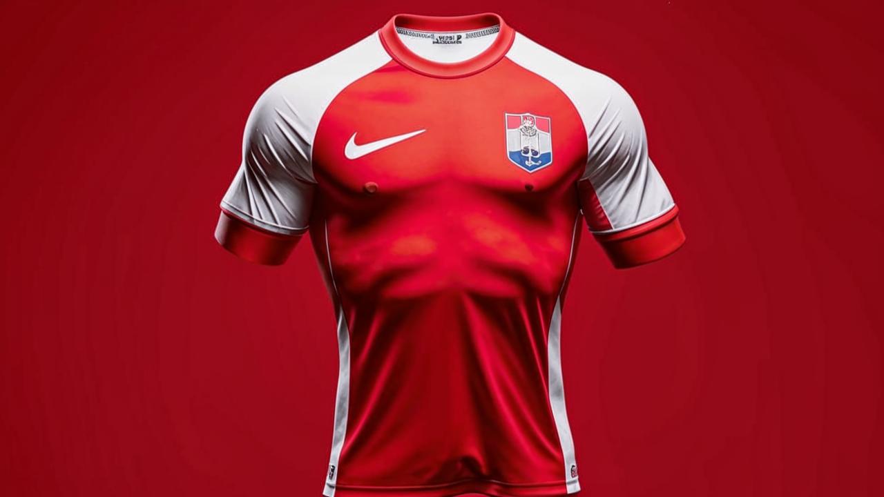 Spartak's home uniform for the 2019/2020 season