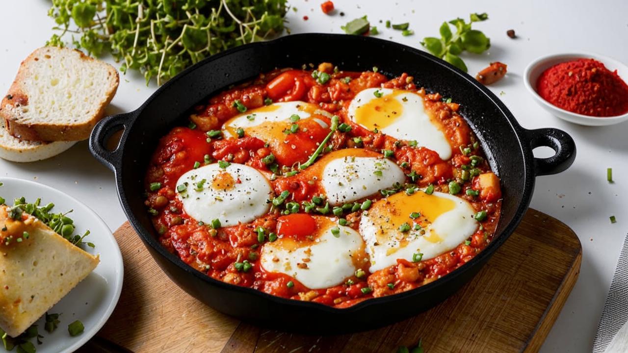 How do you make PP shakshuka?