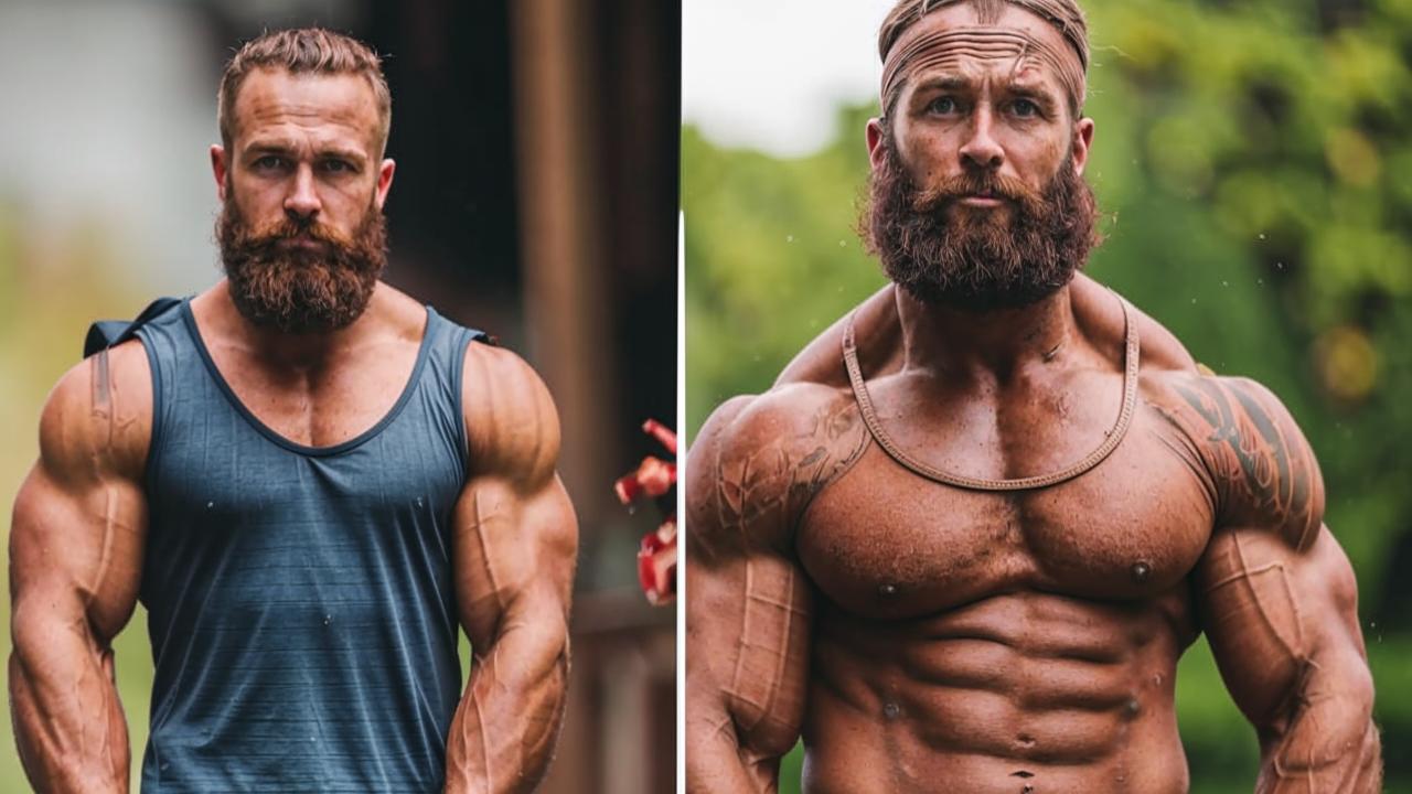 Ex-bodybuilder Kirill Dubkov now lives in the middle of nowhere.