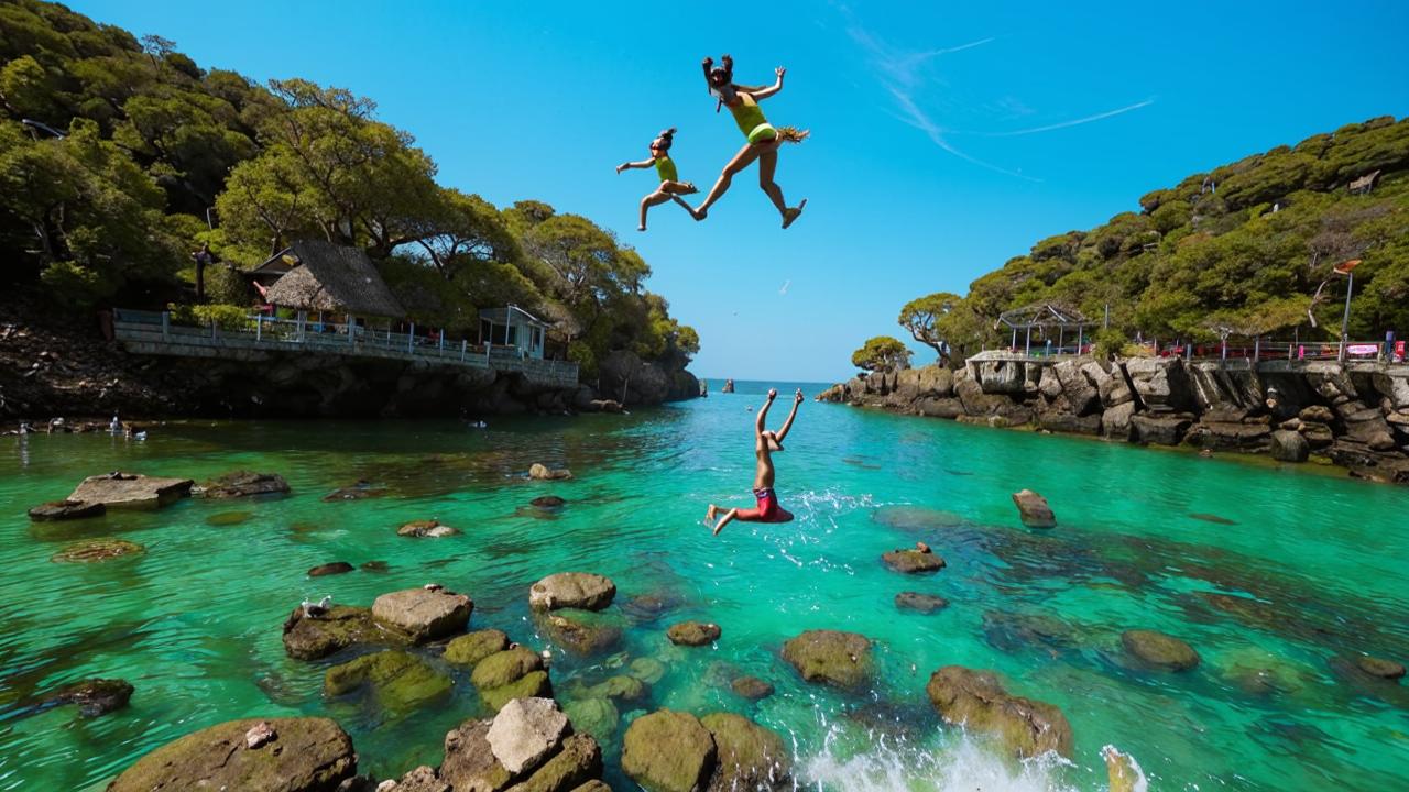 Red Bull Cliff Diving 2019. Live broadcast