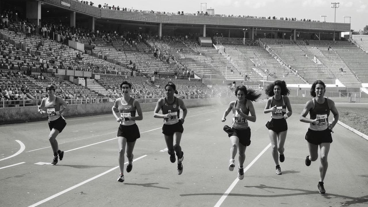 Harold Abrahams wins the 1924 Olympics in France.