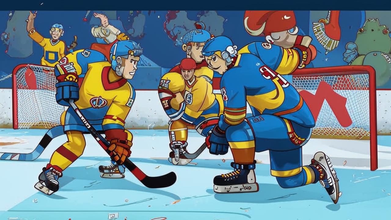 Children's cartoons about sports