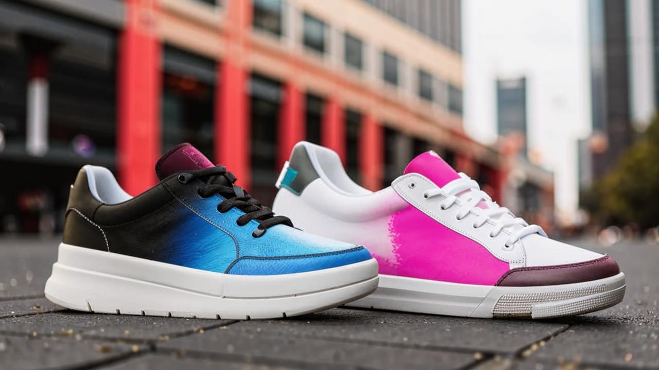 Stylish sneakers for city walks