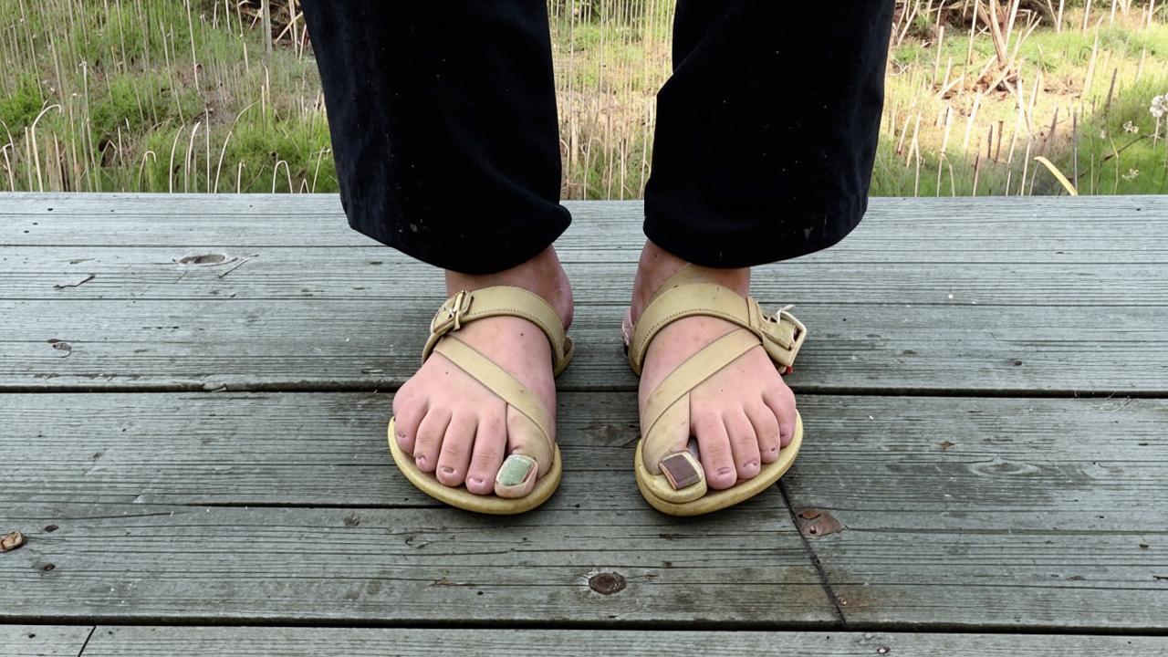 Why open toed shoes for summer are not the best choice