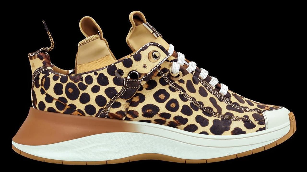 Premiata leopard sneakers