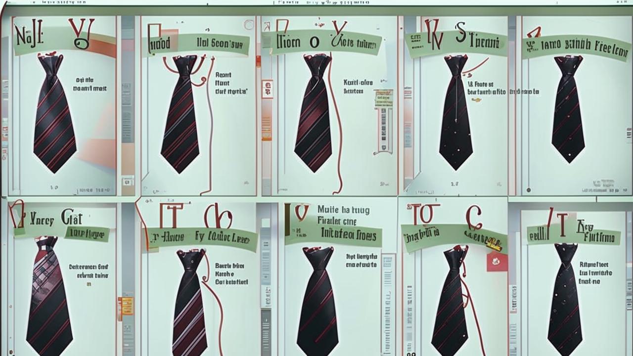 Instructions for the Windsor knot