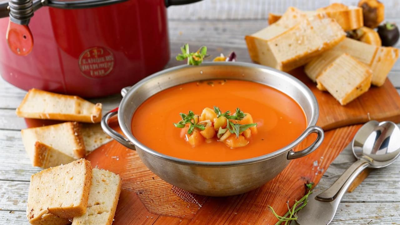 How to prepare diet tomato cream soup