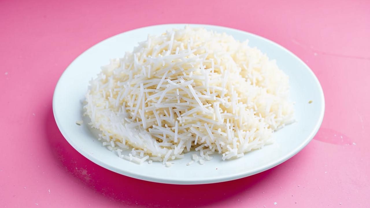 How to cook rice to make it crumbly