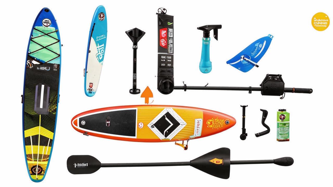 SUP inflatable HIPER Deck Mini 355x75x15 cm, 23 800 rubles / Sportmaster