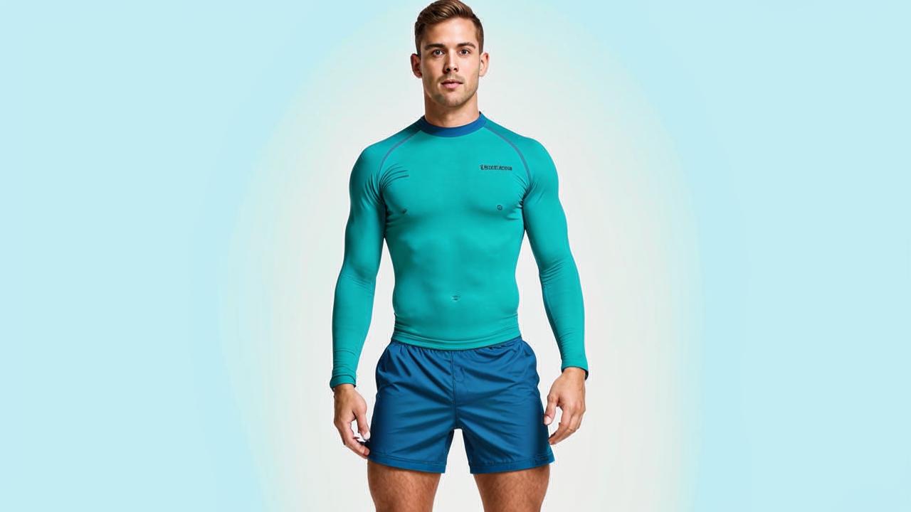 Kappa Vurbat Compression Longsleeve and Thermal Shorts (all-season, moisture-wicking accent) / OZON