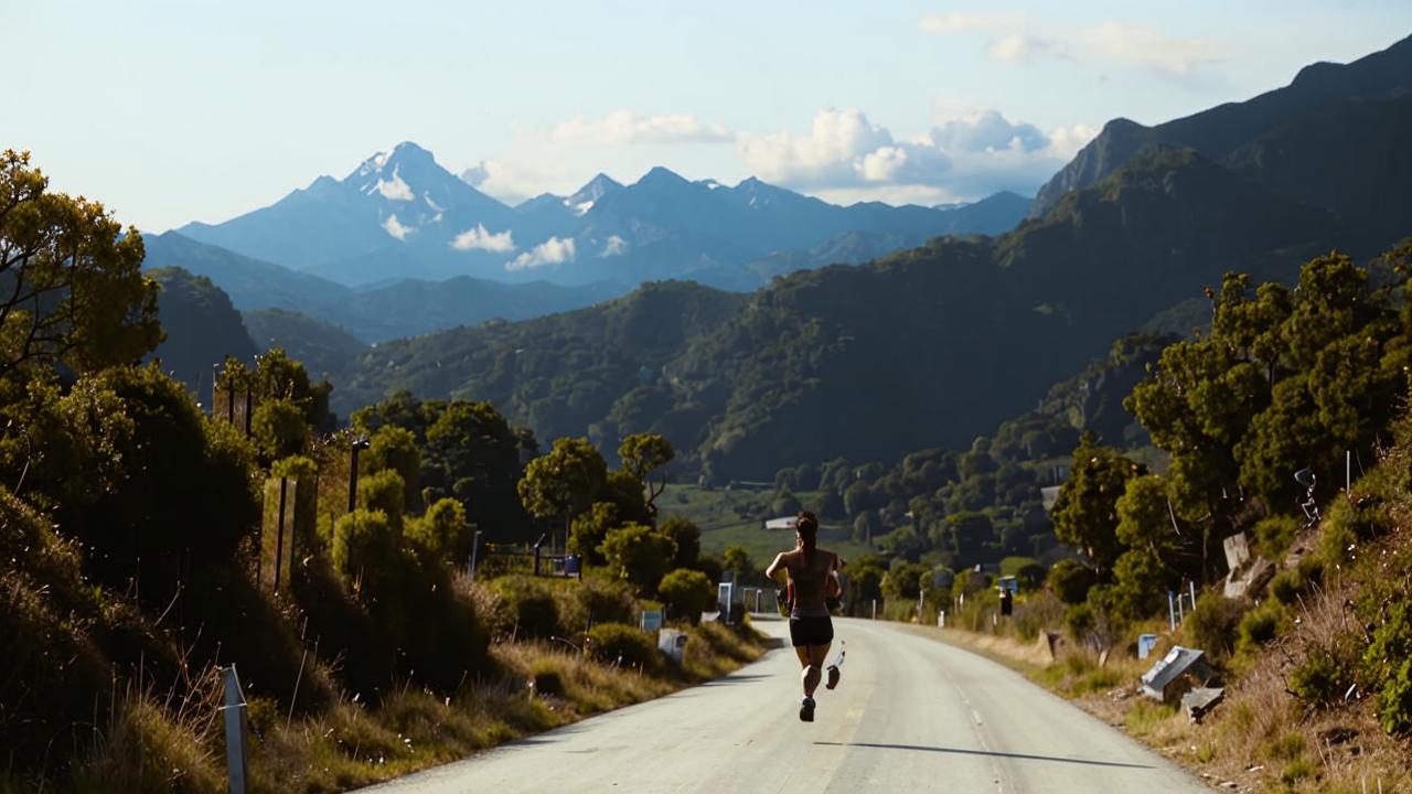 How does running exercise affect brain function?