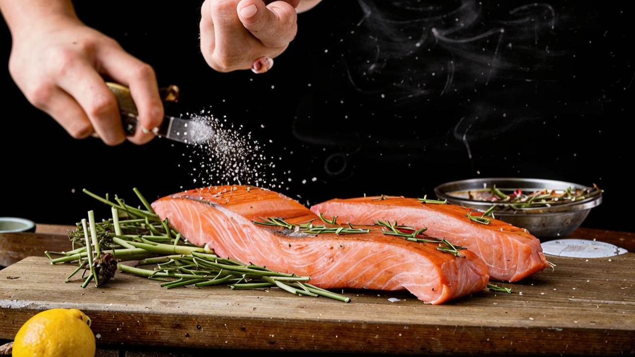 How to salt trout at home