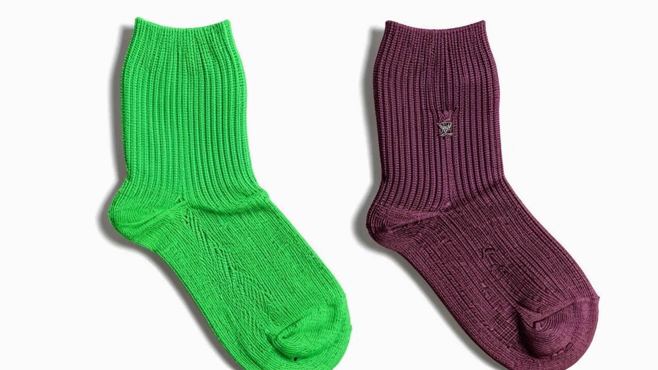 Men's socks (3 pairs of different colors) O