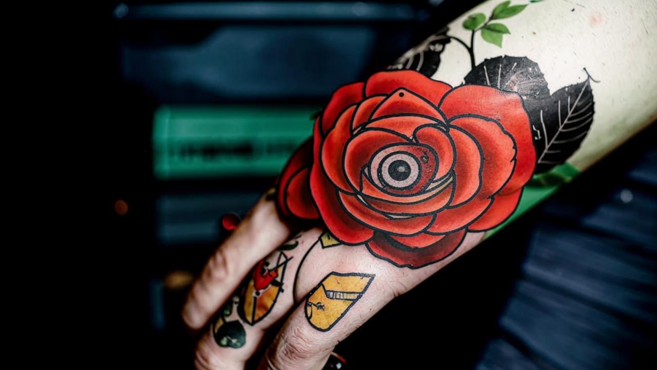 Rose tattoo