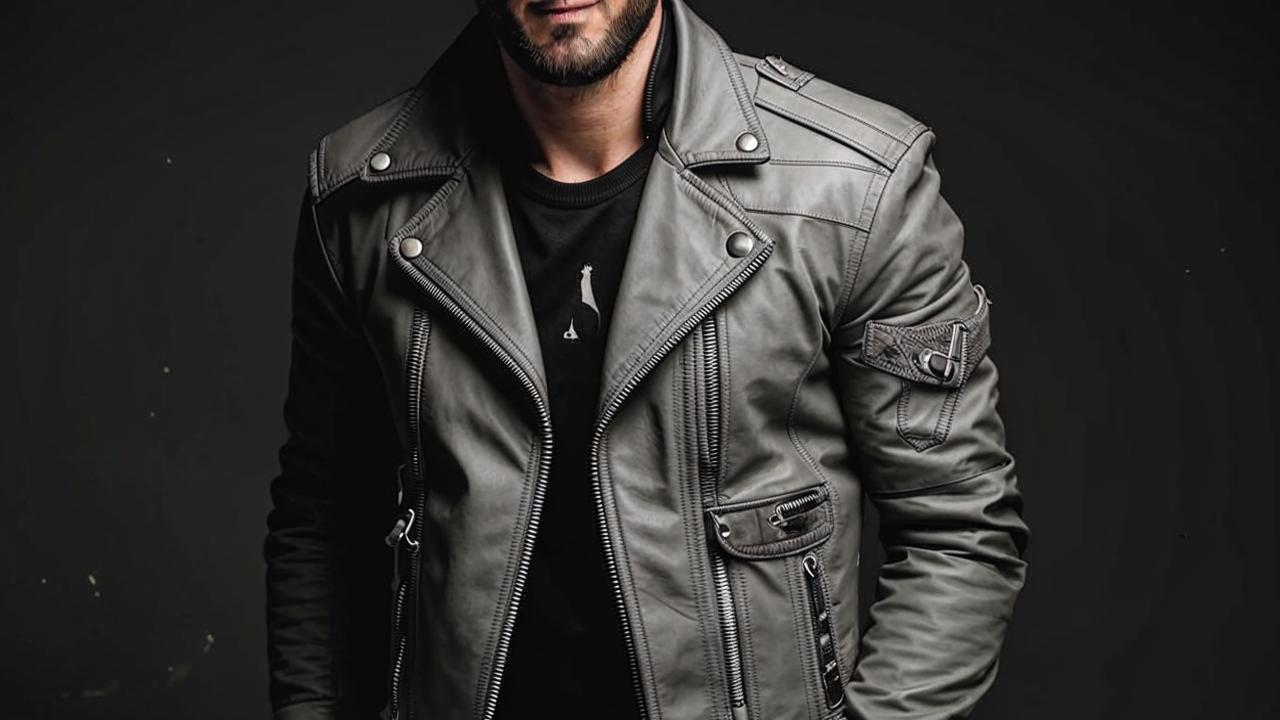 Men's faux leather jacket by Zarina, 7999 rubles.