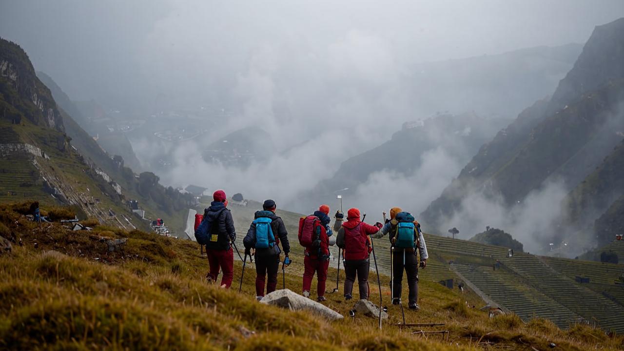 Members of the Adventure Consultants team