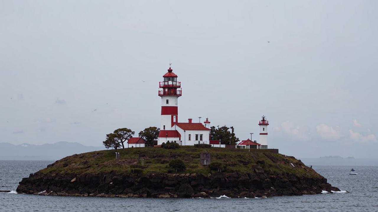 Lighthouse in Kronstadt