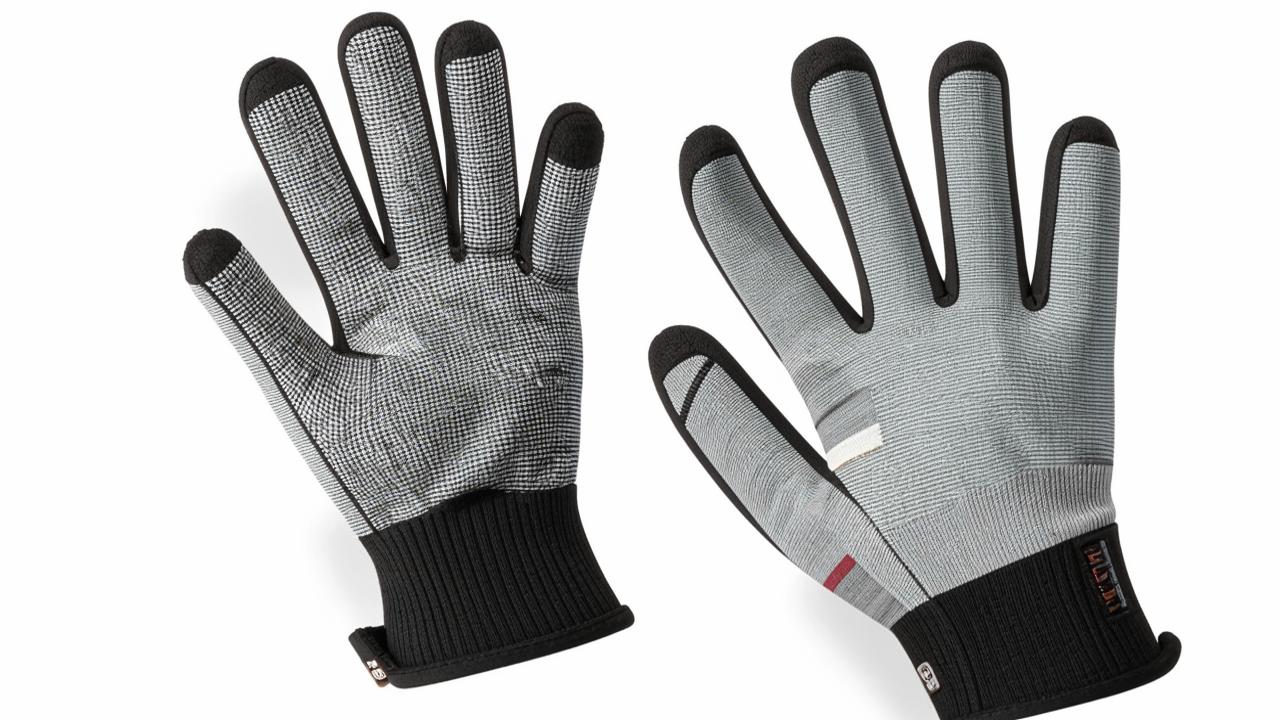 Women's insulated gloves from Demix, 749 rubles.