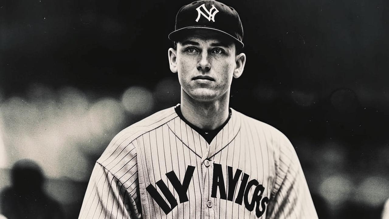 Baseball player Joe Dimaggio, 1942