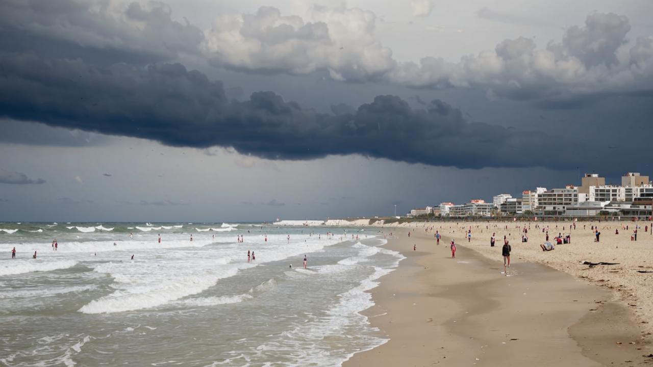 City beach in Izberbash