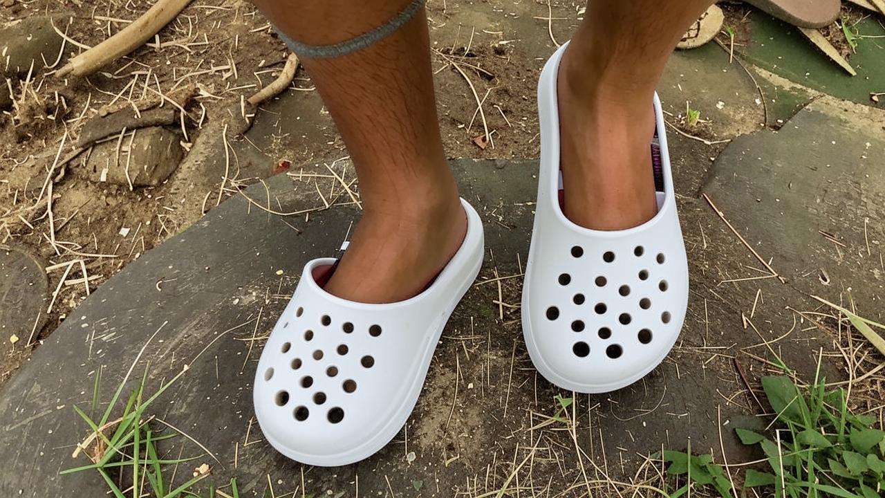 What to wear crocs with in the city?