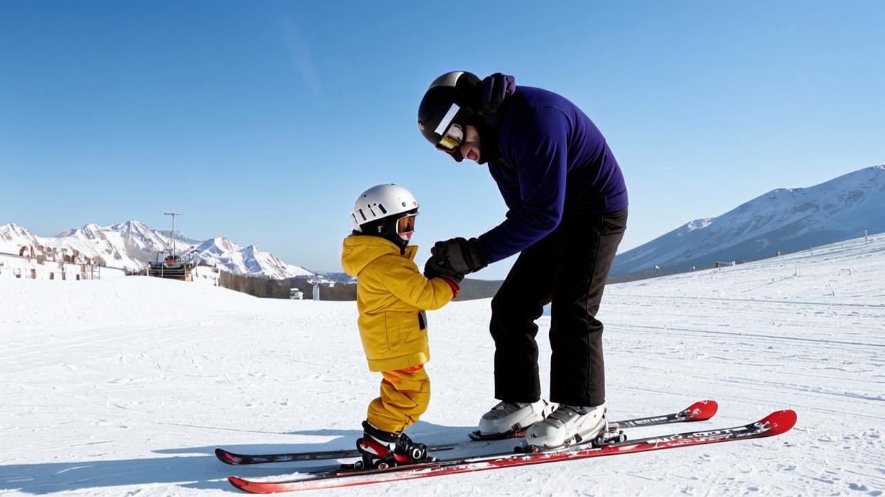 Norman Ollestad and his father