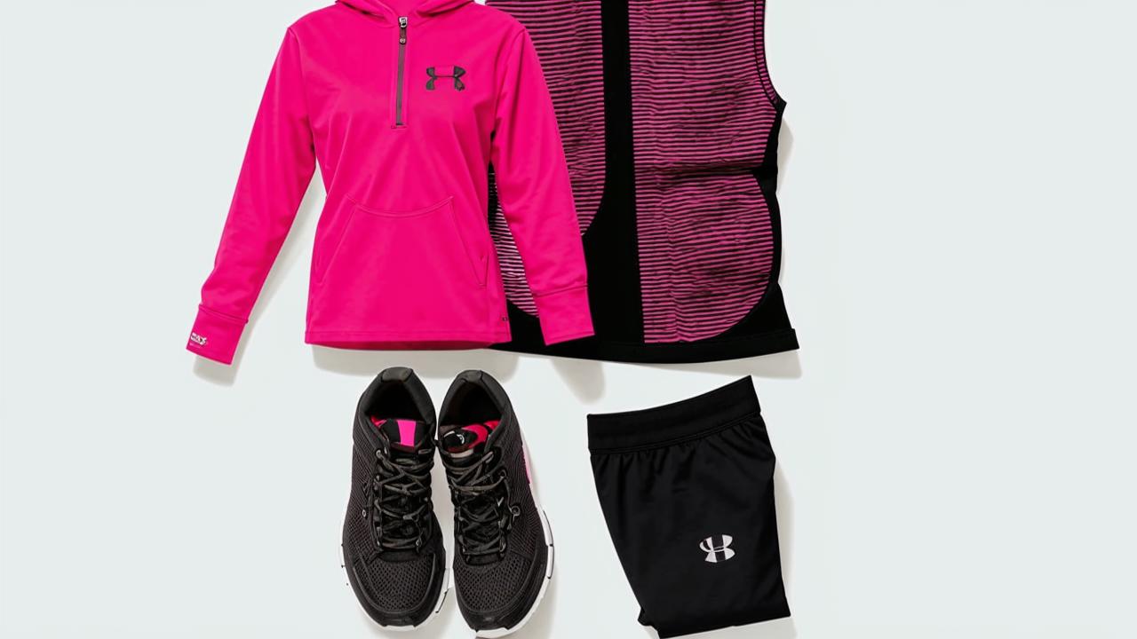 All the stuff in the photo is Under Armour