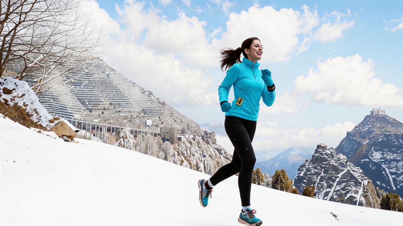 What are the dangers of running in winter?