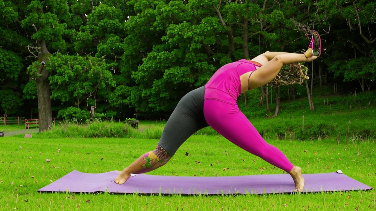 Virabhadrasana I