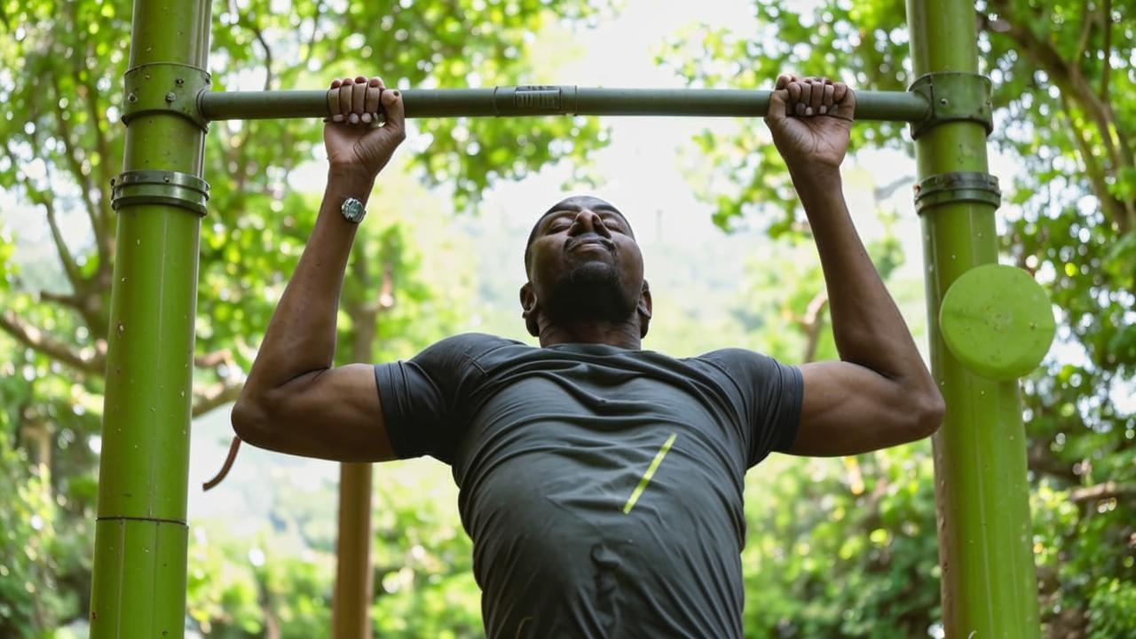 A full-body street workout