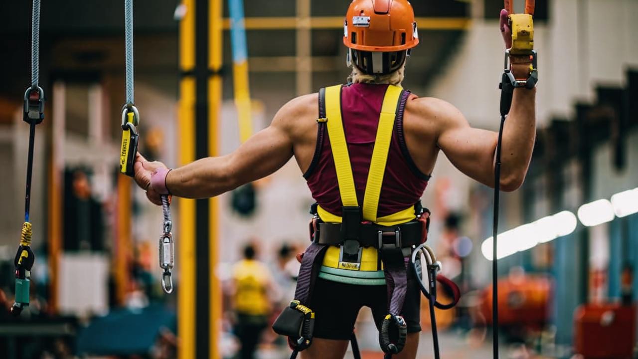 How do teens work out at the gym?